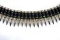 NEW LIMITED M60 bullet belt - Gunmetal Tip Silver (w/X link)