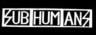 Subhumans punk anarchopunk