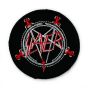 Slayer band - pentagram patch SLAY02