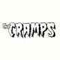 Cramps, The – band font logo on white patch CRAM01