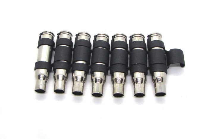 M60 bullet strip of 7 - Silver w/X Link