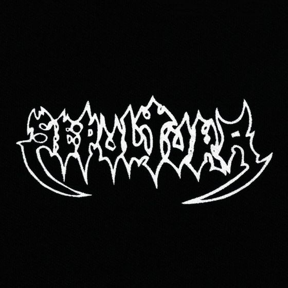 Sepultura - band font logo patch SEPU01