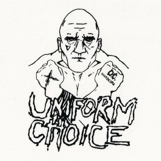 Uniform Choice - two fists band logo patch UNIF01