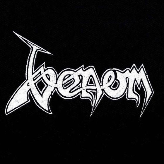 Venom – stylized font band logo patch VENM02