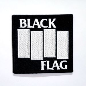 Black Flag embroidered patch